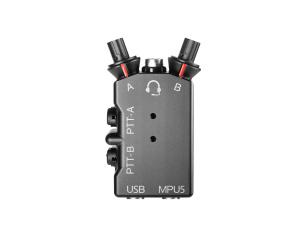 FCS all metal CNC refined version MPU5 DUAL walkie talkie PTT tactical headset two-way PTT