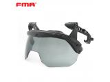 FMA EX Wendy 3.0 rail specific windshield goggles with hardened and thickened anti fog lenses M size TB1397