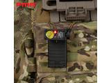 FMA rattlesnake hands-free light with multi gear adjustment and IR low light survival tri color flashing signal TB1500