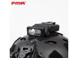 FMA rattlesnake hands-free light with multi gear adjustment and IR low light survival tri color flashing signal TB1500
