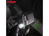 FMA rattlesnake hands-free light with multi gear adjustment and IR low light survival tri color flashing signal TB1500